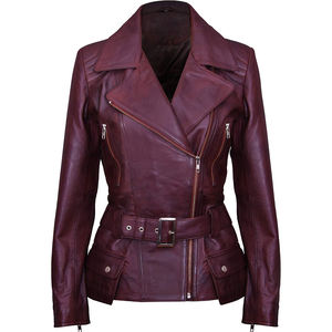 ¡Chaqueta de piel de oveja fina y suave de alta calidad para mujer, tela de lona transpirable con estilo, teñida lisa en diferentes colores a la venta! - Product Image 1