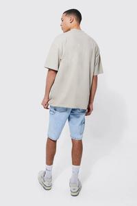 Meilleur t-shirt surdimensionné Coton de haute qualité Design Loose Heavyweight Noir Impression numérique Graphique Street wear Coton uni Hommes - Product Image 3