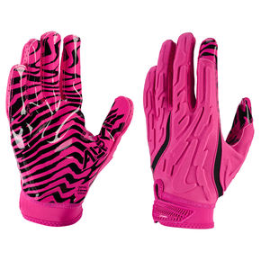 Gants de receveur de football américain pour hommes OEM, paume lisse, matière polyester, protection anti-chimique, toutes tailles disponibles 2026 - Product Image 1