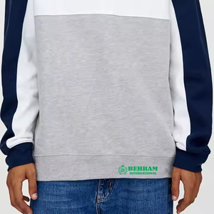 Nouveau sweat-shirt d'hiver pour homme de qualité supérieure, col rond, avec impression de logo personnalisé, respirant, séchage rapide, pull-over, vente en gros - Product Image 5
