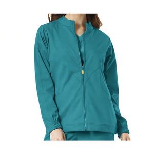 Chaqueta de lactancia de secado rápido con cremallera, perfecta para enfermeras, ligera y húmeda para uso diario, con tamaño y logotipo personalizados - Product Image 6