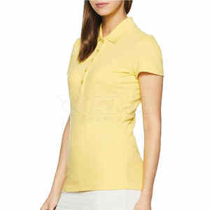 Chemises polo pour femmes 100% coton de haute qualité respirantes grande taille logo brodé personnalisé chemise polo tricotée - Product Image 4