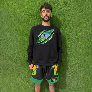 Conjuntos Térmicos de Dos Piezas para Hombre, Talla Grande, Camisetas de Manga Larga, Pantalones Cortos Anchos, Transpirables y Holgados - Product Image 1