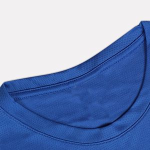 Plain <b>100</b>% <b>Polyester</b> Men's Unisex Crew Neck Short Sleeve T-<b>shirt</b> High Quality Wholesale Anti-Wrinkle Quick Dry - Product Image 2