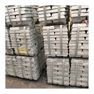 Lingot de zinc avec une excellente finition de surface pour la galvanisation de coulée et l'utilisation de revêtement - Product Image 2