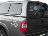 Couvercle de baignoire de camion en aluminium dur personnalisé pour Chevrolet S10 2012-2022 Land Cruiser Pickup Smart Cap étanche Canopy Sports