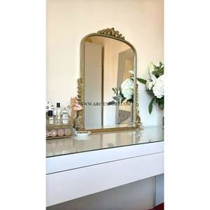 Standard Newly Arrival Handcrafted Indoor Decorative <b>Floor</b> <b>Mirror</b> High Demanded Unique Look Pattern Solid Brass <b>Floor</b> <b>Mirror</b> - Product Image 1