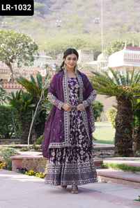 ชุดแฟนซีแขนยาวอนาคาลิสำหรับผู้หญิงชุดงานแต่งและงานเทศกาลดีไซน์ใหม่ล่าสุด - Product Image 3