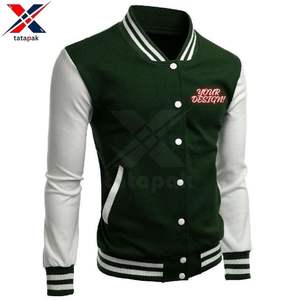 Veste bomber unisexe à manches longues en nylon doublé camouflage à forte demande, fermeture à un seul bouton, fabrication directe - Product Image 6