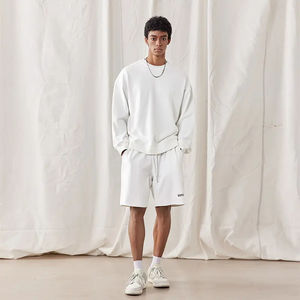 Sweat-shirt unisexe vintage de haute qualité en molleton, broderie personnalisée, vente en gros pour la saison d'automne, mélange coton/polyester - Product Image 6