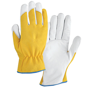 ถุงมือประกอบงาน ทนทาน ป้องกันการบาด หนังแพะ ป้องกันการบาด - Product Image 2