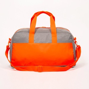 กระเป๋าเดินทางลำลองดีไซน์ทันสมัยสีเทาและสีส้มเข้ากันกับสีอื่นๆ กระเป๋าสะพายไหล่ความจุขนาดใหญ่ - Product Image 3