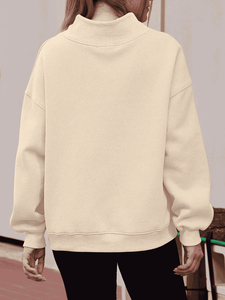 Sudadera Extra Grande de Alta Calidad para Mujer, Otoño/Invierno, Diseño Urbano Elegante, Felpa Gruesa, 100% Algodón, Ecológica, Personalizable - Product Image 2