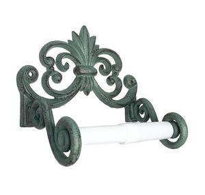 Porte-papier toilette en fer finition mate pour salle de bain contemporaine, offrant une élégance et une solidité subtiles - Product Image 1