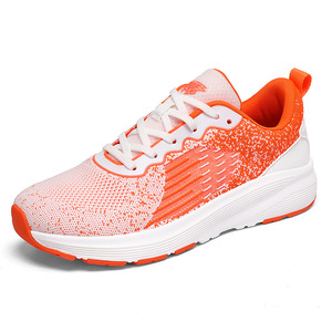 Zapatillas Deportivas de Moda con Cordones para Pies Anchos, Ligeras, Transpirables, de Malla, para Correr, Tallas Completas, Hechas en China - Product Image 1