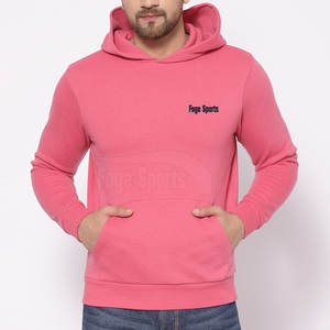 Prix bas plaine Logo personnalisé hommes pulls à capuche vierge surdimensionné pull hommes pull à capuche - Product Image 1