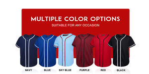 Sublimación en blanco amarillo Material poliéster marca transpirable vintage béisbol Jersey hombres mujeres - Product Image 5