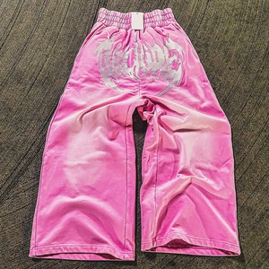 Pantalons de survêtement en coton lourd vintage Streetwear Joggers Logo brodé personnalisé Hommes Pantalons de survêtement larges et amples - Product Image 6