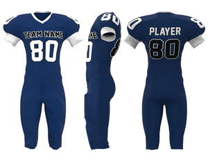 Hot Selling Custom Made American <b>Football</b> Jersey High Quality Sports Wear Breathable Short Sleeve Plus <b>Size</b> Sets UV Protection - Product Image 5