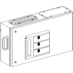 Unidad de Distribución de Energía SCHNEIDER ELECTRIC KSB250HD502 CANALIS-250A con Interruptor de Fusibles y Desconectador NH00 - Product Image 1