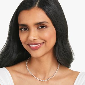 สร้อยคอโซ่เทนนิสขนาด4.50มม. แล็บปลูกเพชร10K ชุบทองสไตล์ฮิปฮอปสำหรับงานแต่งงานงานหมั้น PT950กล่องเงิน - Product Image 4