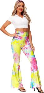 Qualité supérieure Meilleur prix Matériau respirant fait de pantalons évasés pour femmes Pantalons évasés sublimés pour femmes - Product Image 5