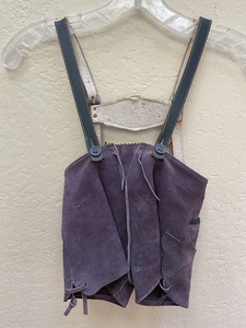 Enfant Authentique Daim Cuir Bavarois Allemand Lederhosen kurz - Product Image 3