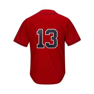 Camisetas de Béisbol Personalizadas, Uniformes de Equipo con Botones, Auténticas, para Hombres Adultos, Sublimadas, Cosidas, 100% Poliéster, Conjuntos al por Mayor - Product Image 5