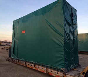 Tissu enduit de PVC lourd de maille de Teslin de polyester industriel de taille personnalisée de haute qualité fabriqué au Vietnam non-tissé - Product Image 1