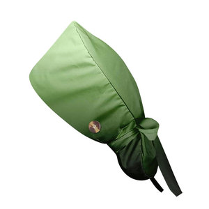 Comfortable and Breathable Nursing Hat for Healthcare Workers Washable Nursing Hat with <b>Tie</b> <b>Back</b> Strap - Product Image 2