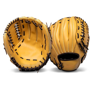 Baseball Fielding <b>Gloves</b> Leather Lightweight Flexible Right Hand for Fast <b>Ball</b> Handling - Product Image 1