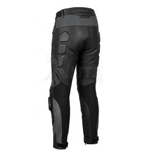 Pantalones de Motocicleta de Cuero Transpirable de Alta Calidad para Exportación, Material Resistente, Ajuste Cómodo, Costuras de Seguridad, Acabado Fino - Product Image 5