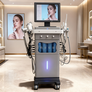 เครื่องไฮโดรเดอร์มาเบรชั่น 16 in 1 สำหรับฟื้นฟูผิวหน้า ทำความสะอาดผิวหน้า เครื่องเสริมความงาม ไดมอนด์ไมโครเดอร์มาเบรชั่น กระชับรูขุมขน บำรุงผิว - Product Image 1