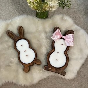 Bougeoir de bol de pâte en bois d'acacia de haute qualité pour la maison et le décor de vacances de Noël fabriqué au Vietnam - Product Image 2