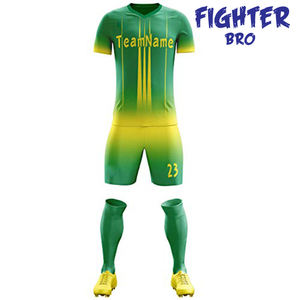 Venta al por mayor de kits de fútbol de alta calidad transpirable sublimación uniforme de fútbol - Product Image 4