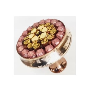 Bol à chocolat en métal plaqué or Bol à chocolat de qualité supérieure fait à la main Bol à chocolat décoratif de table le plus vendu - Product Image 1