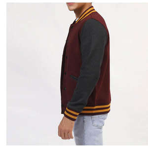 Vestes universitaires pour hommes de qualité supérieure, broderie personnalisée, produits d'hiver, style streetwear pour garçons, veste universitaire - Product Image 3