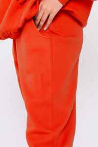 Surdimensionné rouge femmes lourd GSM coupe-vent matelassé Jogging Fitness porter léger imprimé dames écologique strass - Product Image 6