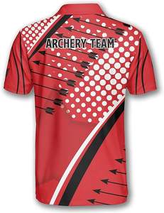 Camisas de Tiro con Arco personalizadas que absorben la humedad, transpirable, de secado rápido, manga larga, equipo OEM, equipo de rendimiento - Product Image 3