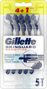 Maquinilla de afeitar Gillette SkinGuard Premium con sistema avanzado de protección para la piel sensible y un afeitado suave y cómodo - Product Image 4