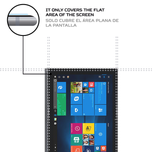 ฟิล์มกันรอยหน้าจอสำหรับแท็บเล็ตเทอร์ร่าแพด 1270 - Product Image 4