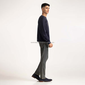 Nardon Apparel Factory Logo personnalisé Blank Goutte épaule Sweatshirts surdimensionnés - Product Image 3