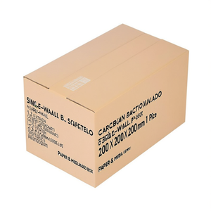 Single-Wall B-Flute <b>Cardboard</b> <b>Box</b> 1.2 External 300 X 200 X 200 mm 1 Piece - Product Image 3