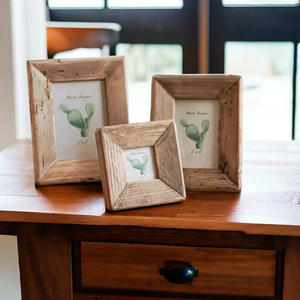 Cadre photo en bois massif écologique, prix d'usine en gros, forme personnalisée, orientation verticale, artisanat Saniya - Product Image 5