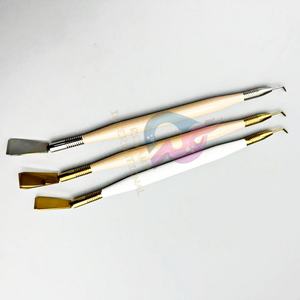 Ensemble d'outils de rehaussement des cils en acier inoxydable, tiges de rehaussement des cils de salon, rainures, tête rotative à 360 degrés, kit de permanente des cils professionnel, vente en gros - Product Image 5