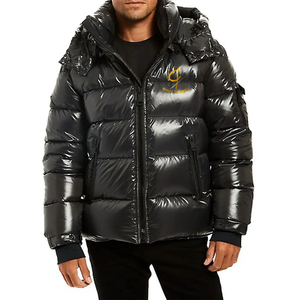 Veste bouffante brillante de haute qualité pour hommes, doudoune réfléchissante de couleur personnalisée pour l'hiver dans un nouveau style - Product Image 1
