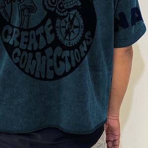 เสื้อยืดโอเวอร์ไซส์ผ้าฝ้าย 100% สำหรับผู้ชาย ทรงหลวม พิมพ์ลาย ระบายอากาศได้ดี กันยับ ไซส์พลัส สไตล์ฮิปฮอป เสื้อยืดเจอร์ซีย์ผู้ชาย - Product Image 2