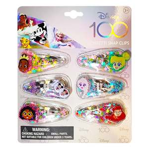 H.<b>E</b>.R. Accessories OEM/ODM Customizable 6pc Christmas Style Princess Hair Accessories Alloy Confetti Snap <b>Clips</b> Play-Proof - Product Image 1