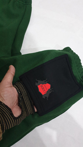 Pantalones cortos de lana para hombre recién llegados con bolsillos cargo, pantalones cortos estilo Hip Hop elegantes hechos a medida por código textil - Product Image 5