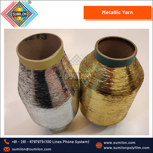 Global Supplier Widely Selling <b>Top</b> Notch Quality Low Twisted M-Type <b>Metallic</b>/ Polyester Yarn for Weaving at Best Price - Product Image 5